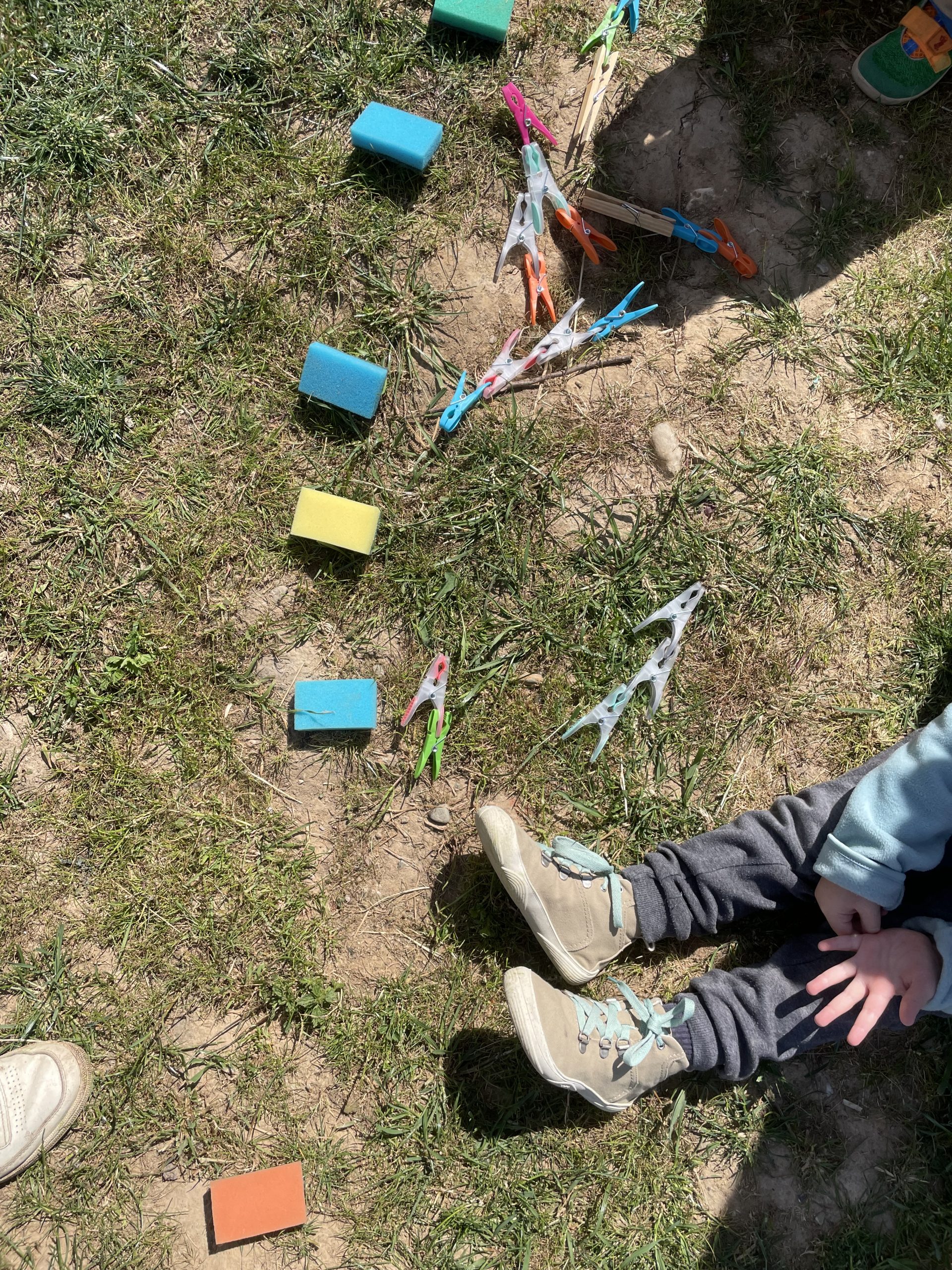 Motorik-Parcours im Grünen