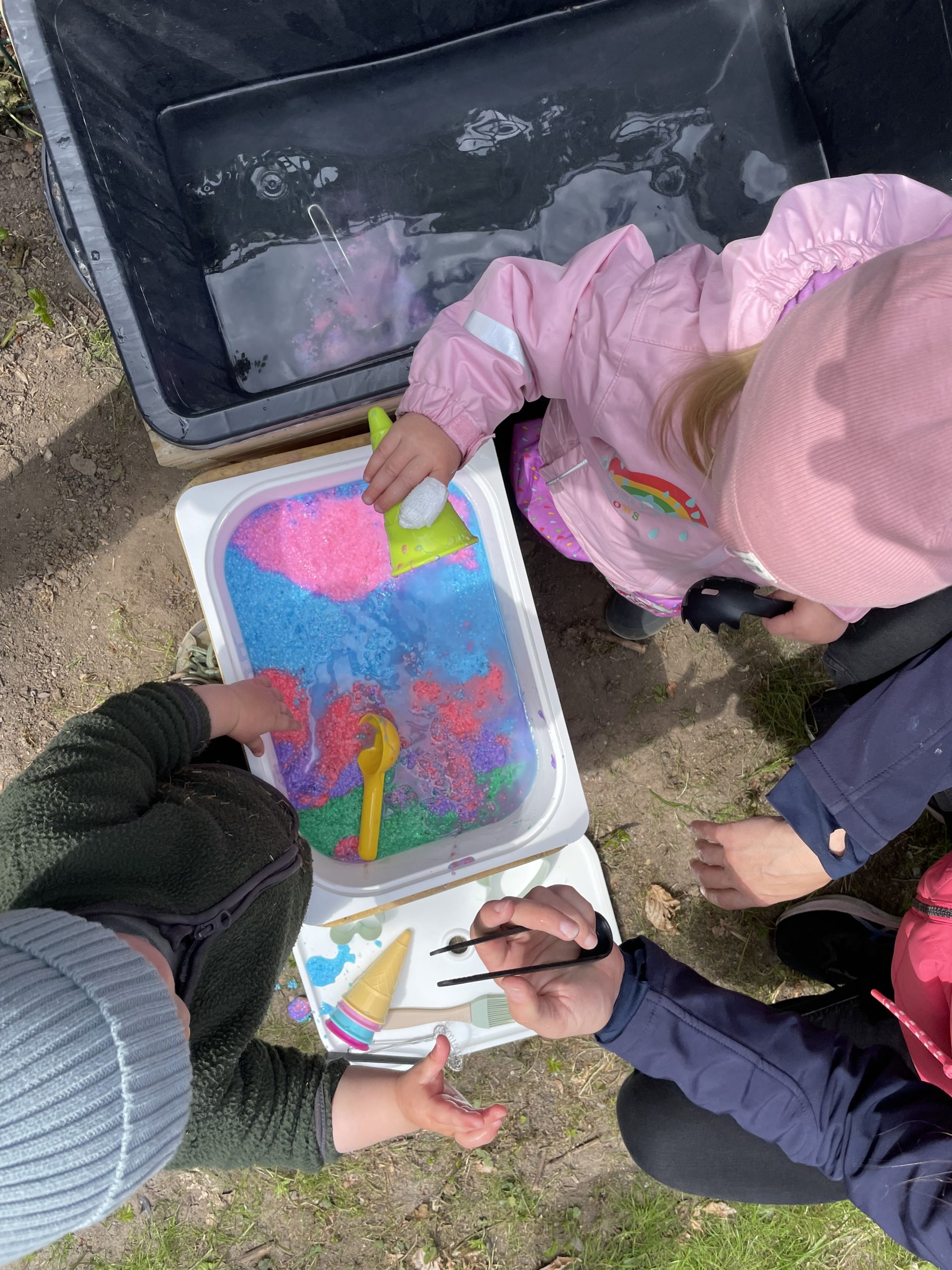 Sinneserfahrungen im Freien