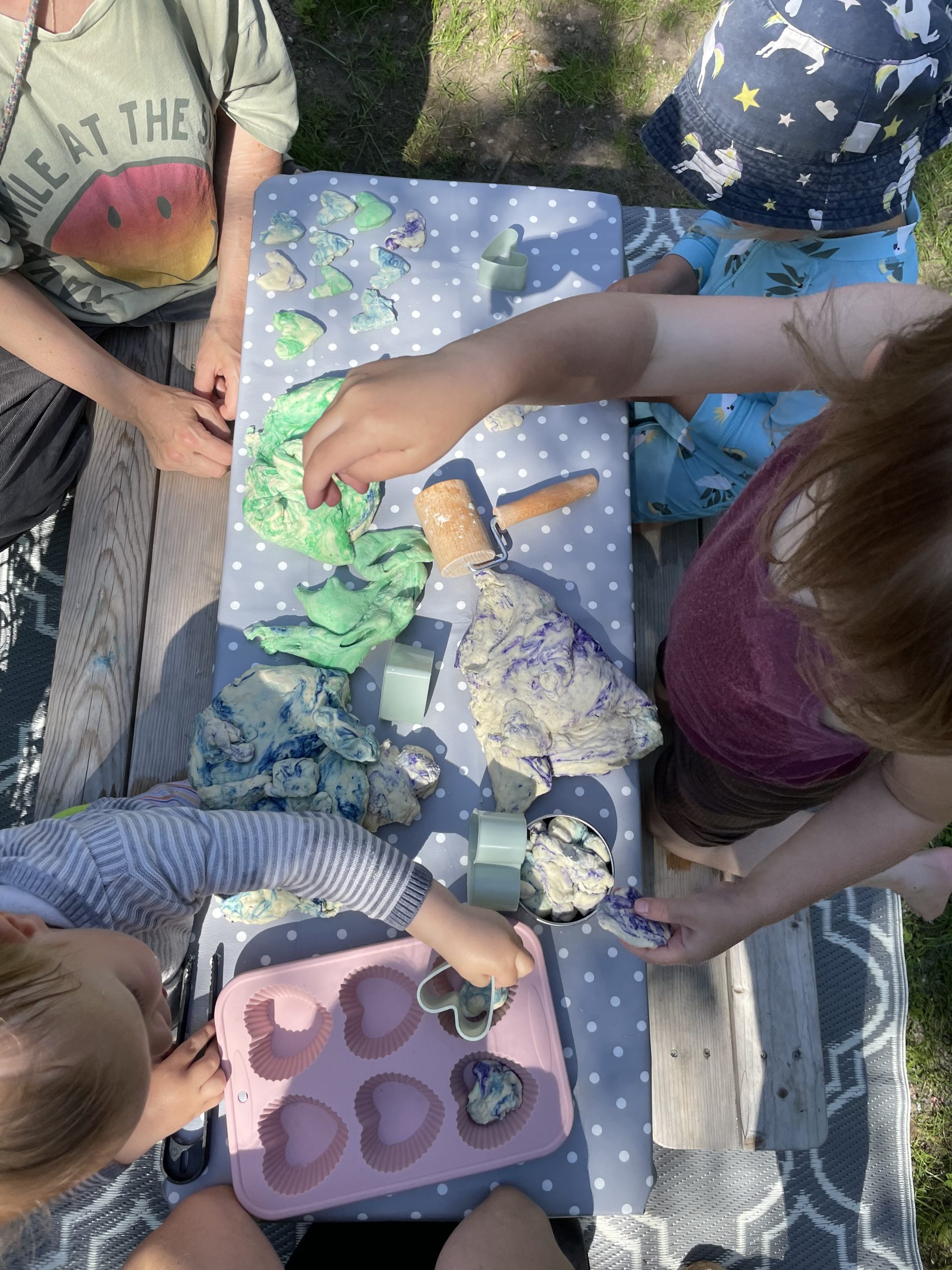 Bewegung auf dem Jägerhof-Gelände